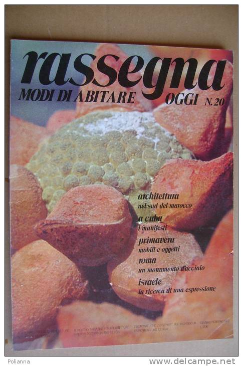 PBA/49 RASSEGNA MODI DI ABITARE OGGI 1972/design/architettura/Marocco/Cuba/viadotto Tangenziale Est A Roma - Arte, Diseño Y Decoración