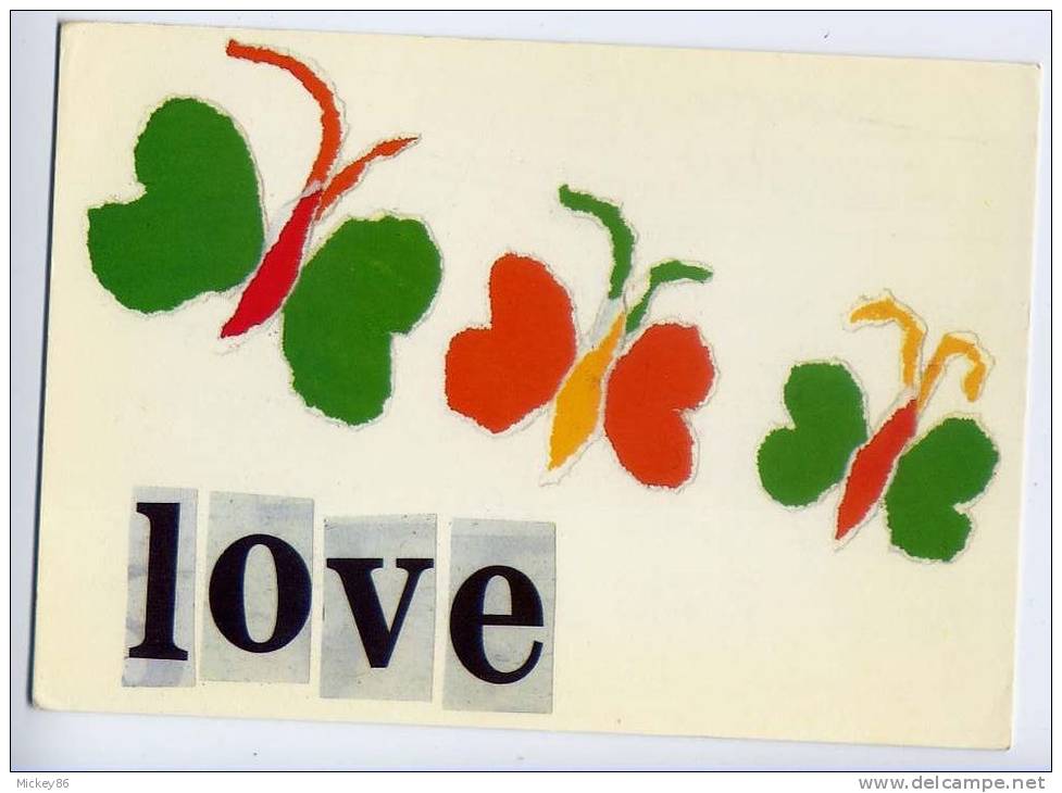 1996--LOVE Papillons--Arthur --un Coeur Pour Toi   éd  Carte D'Art - Papillons
