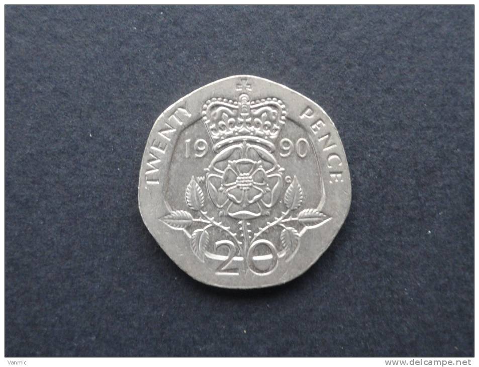 1990 - 20 Pence - Grande Bretagne - 20 Pence