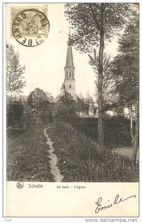 Schelle : De Kerk --- 1907 - Schelle