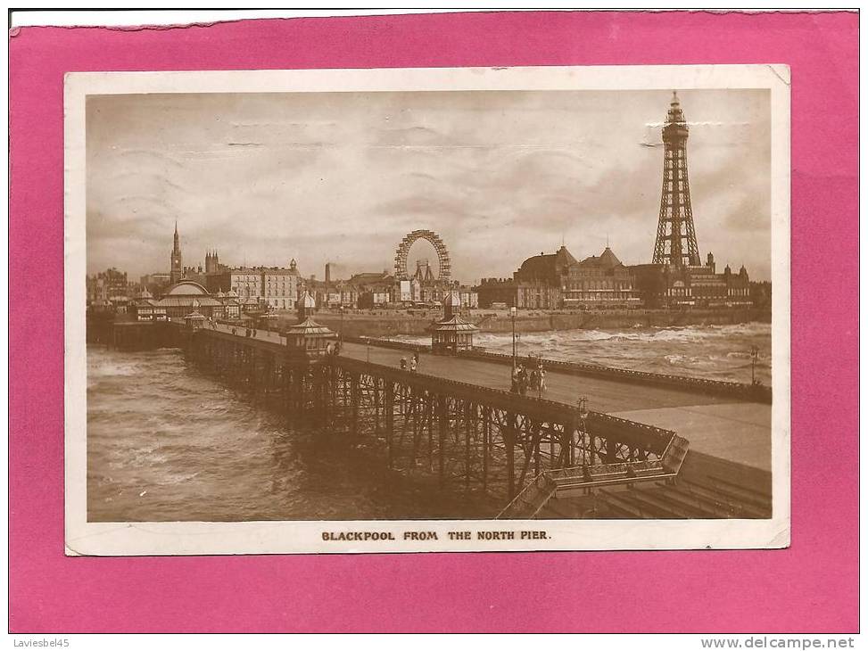 BLACKPOOL FROM  THE NORTH PIER . - Blackpool