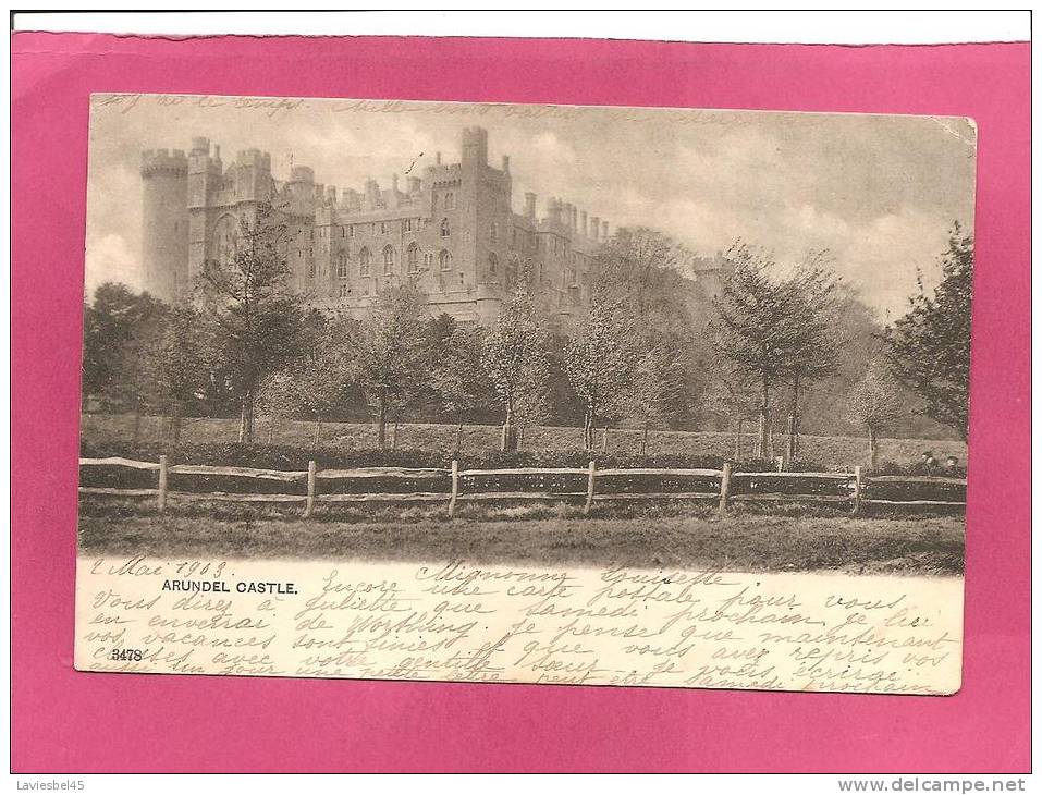 ARUNDEL CASTLE .  .ANNEE 1903 - Arundel