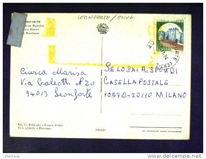 SICILIA -ENNA -LEONFORTE -F.G. LOTTO N°146 - Enna