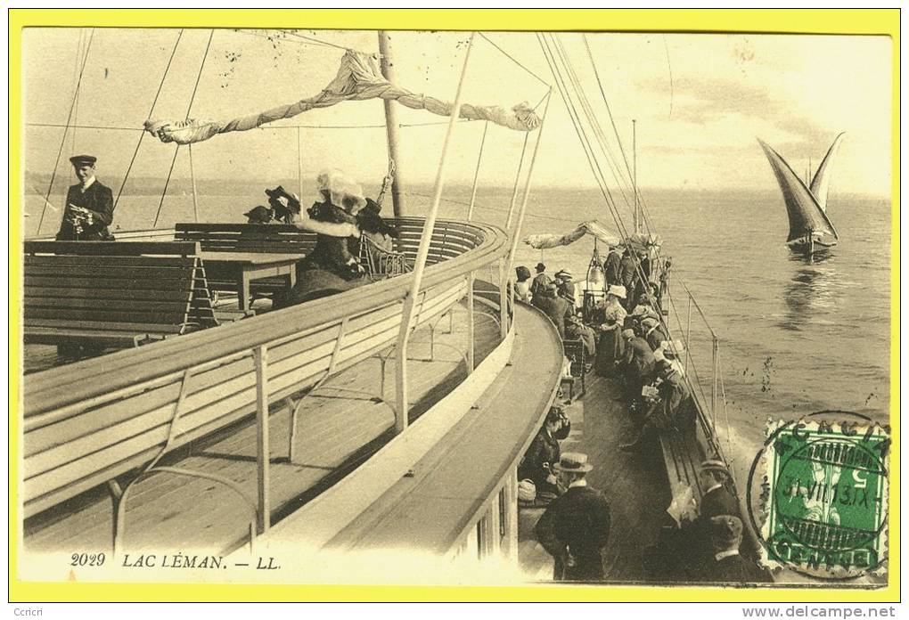 LAC LEMAN:   1913    . - Autres & Non Classés