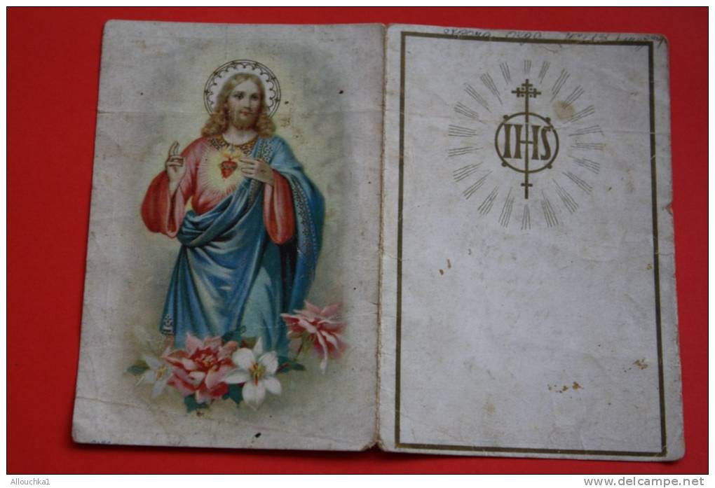 1936 Calendrier De Petit Format De 1936 Pays Italie Italia Chromos Image Pieuse Religion Catholique Chrétienne - Petit Format : 1921-40