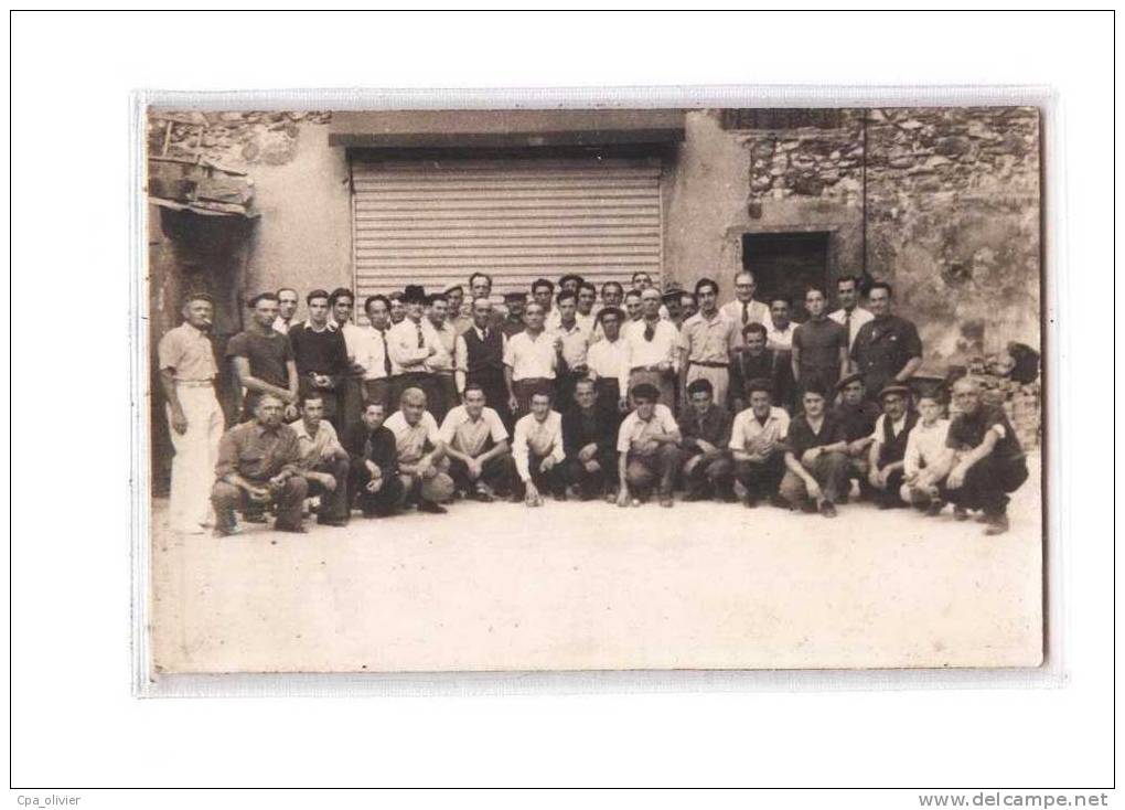 TH SPORTS Pétanque, Carte Photo, Joeurs De Boules, 195? - Petanca