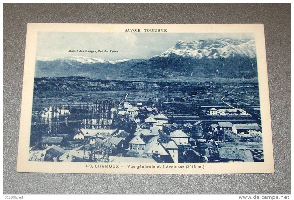 Savoie Tourisme - Chamoux - Vue Générale Et L'arclusaz ( 2046 M ) - Chamoux Sur Gelon