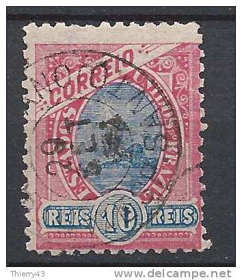 Brasil 1894  - 10 R.    Y&T 79  Mi. 103   Used, Oblitéré, Gest. - Usados