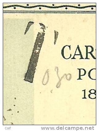 Kaart Met Stempel BRUXELLES 3 , Getaxeerd Met Zegel 279+282 (gebruikt Als Strafportzegel /taxe) Met Stempel MOLENBEEK !! - Cartoline Illustrate (1971-2014) [BK]