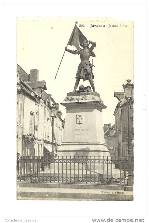 Cp, 45, Jargeau, Jeanne D'Arc - Jargeau