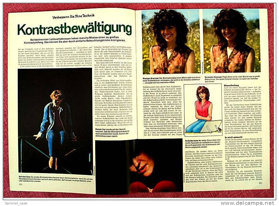 7 Zeitschriften FOTO PRAXIS Heft 23 Bis 29 , Der Kreative Weg Zum Besseren Foto , Von 1981- 1982 - Hobby & Verzamelen