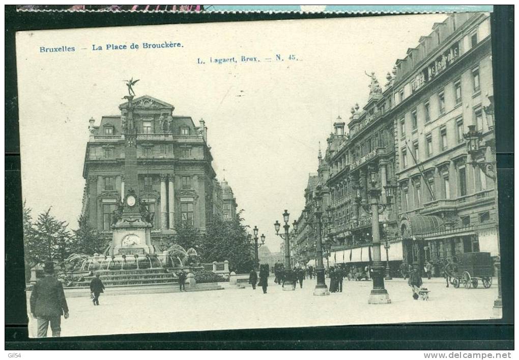 Bruxelles - La Place De Brouchère   - Tg57 - Avenues, Boulevards