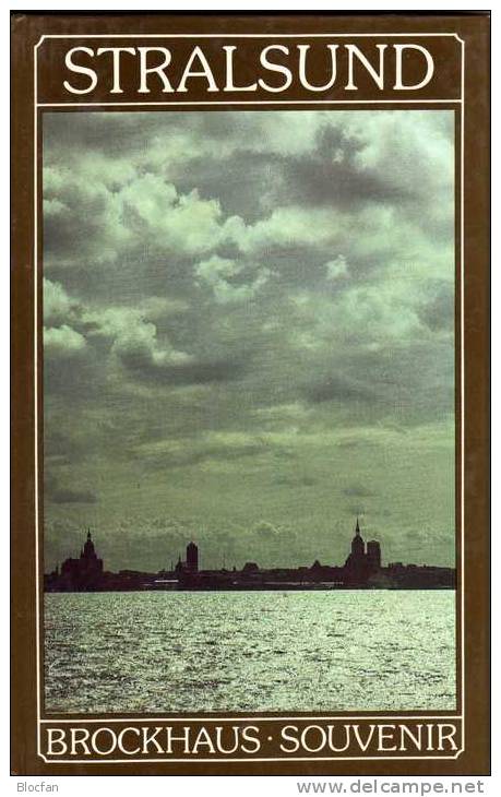 Historische Ansichten Von Stralsund 1986 Neu 10€ Brockhaus-Souvenir Für Sammler Liebhaber Many Color-pictures Of Germany - Stralsund