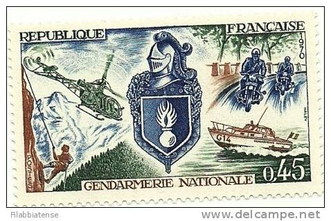 1970 - Francia 1622 Gendarmeria    ---- - Police - Gendarmerie