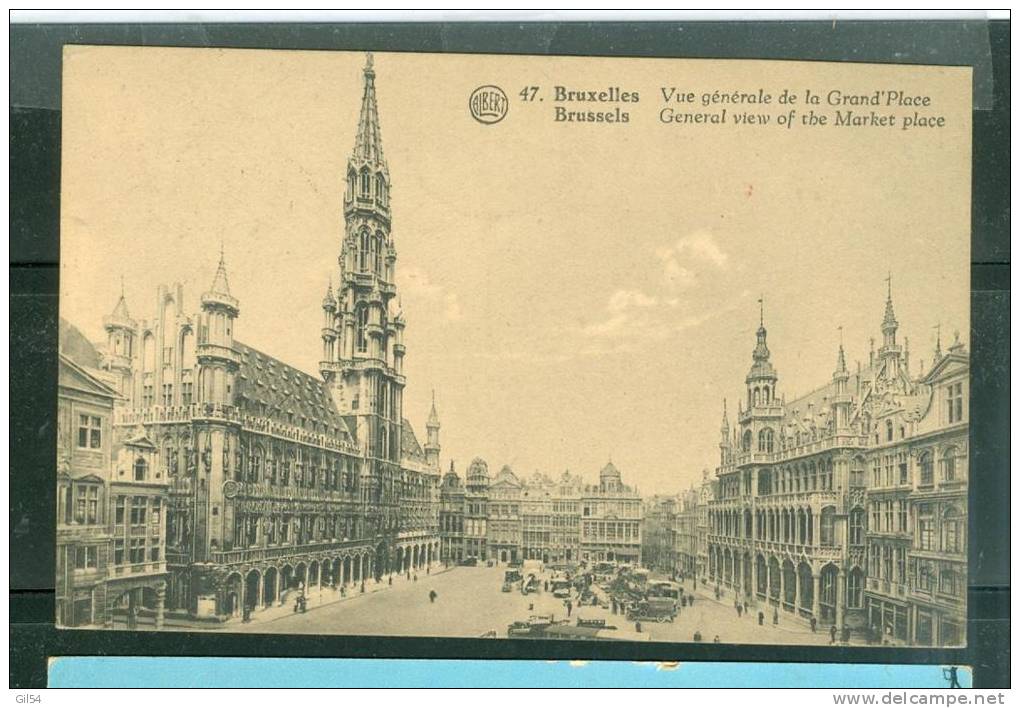 Bruxelles - Vue Générale De La Grand'place  - Tg68 - Avenues, Boulevards