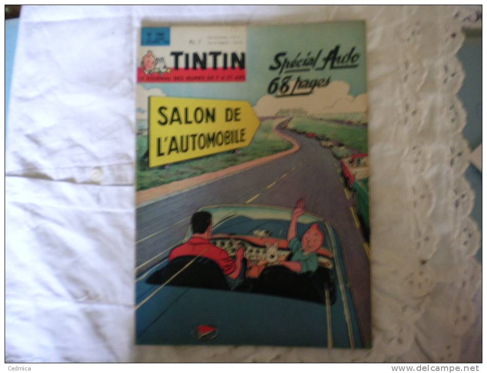 TINTIN LE JOUNAL DES JEUNES N°780    3/10/63 - Tintin