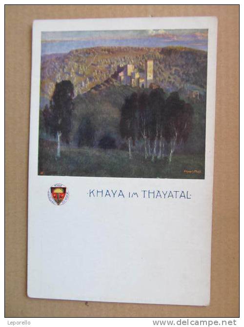 AK KHAYA I Thaya Thayatal Deutscher Schulverein Ca.1910 // B. Hollabrunn   Q7817 - Hollabrunn