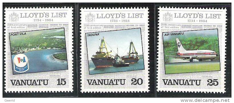 Vanuatu N° YVERT 690/92 NEUF ** - Vanuatu (1980-...)