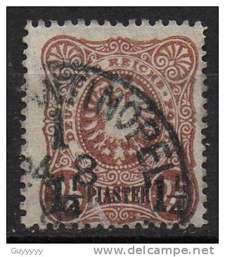 Deutsche Post In Der Türkei - Turquie - 1884 - Michel N° 4 - Deutsche Post In Der Türkei