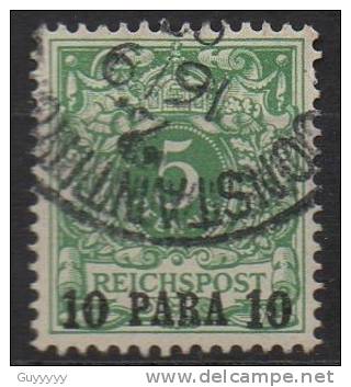 Deutsche Post In Der Türkei - Turquie - 1889 - Michel N° 6 - Deutsche Post In Der Türkei