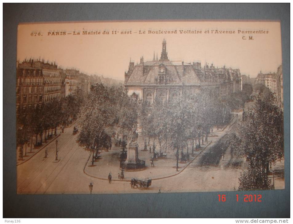 La Mairie,bd Voltaire Et Bd Parmentier - Arrondissement: 11