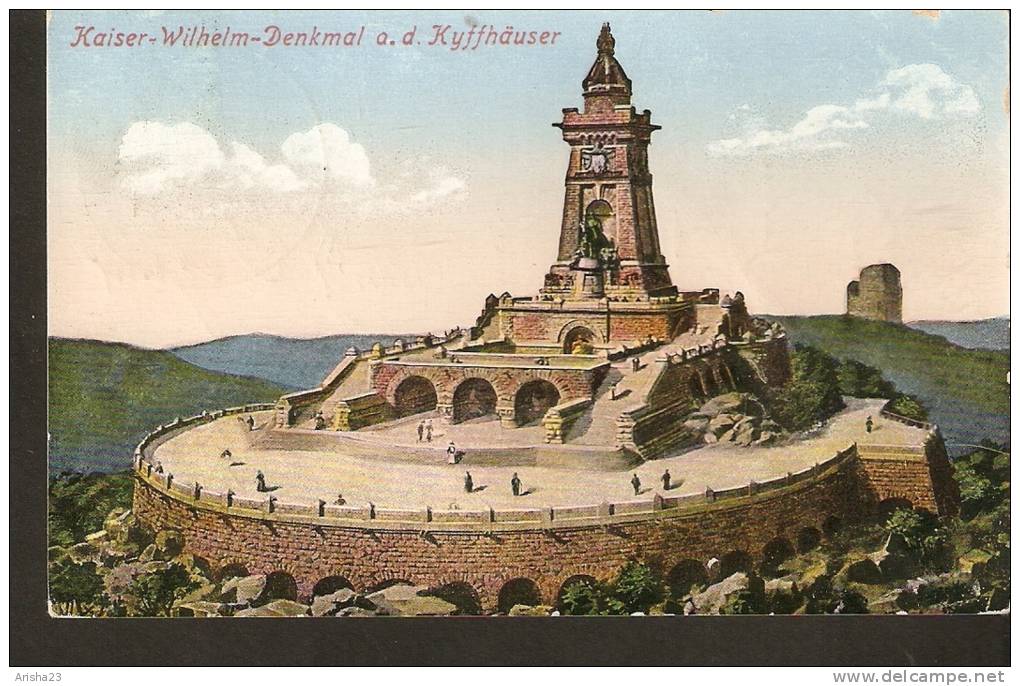 440. Germany, Kaiser Wilhelm Denkmal A.d. Kyffhauser - Passed Post In 1928 - Kyffhaeuser