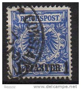 Deutsche Post In Der Türkei - Turquie - 1889 - Michel N° 8 - Deutsche Post In Der Türkei