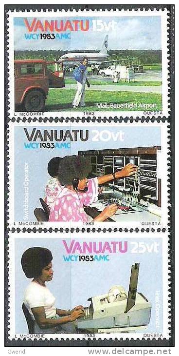 Vanuatu N° YVERT 682/84  NEUF * - Vanuatu (1980-...)