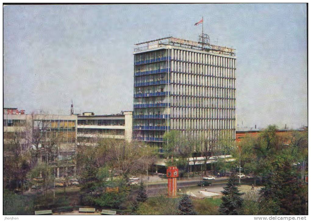 Kazakhstan-Postcard 1983-Alma-Ata -House Of Soviets. - Kazakhstan