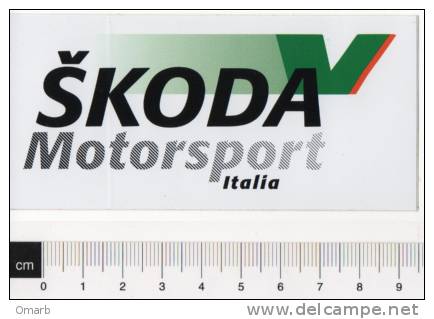 Ade025 Figurine, Adesivi, Stickers, Autocollant | Skoda Rally Motorsport Auto Automobile Rallies - Autorennen - F1