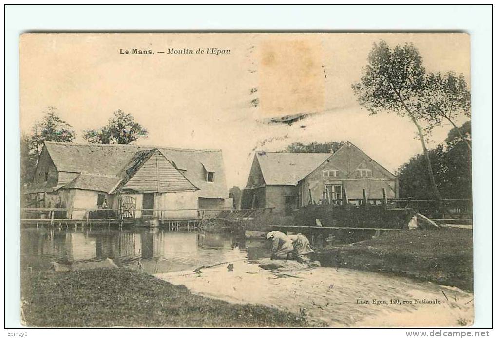 B - 72 - LE MANS - Le Moulin De L'épau -  Moulin à Eau - - Autres & Non Classés