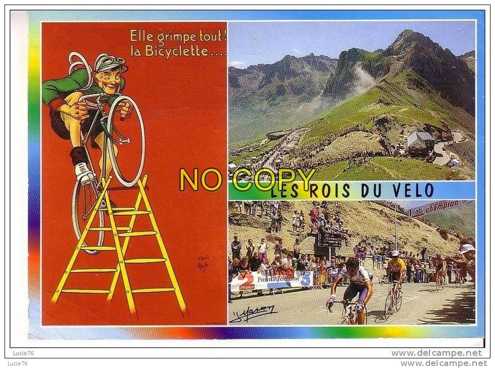 LES ROIS DU VELO  -  Elle Grimpe Tout  !   La Bicyclette....  - - Cycling