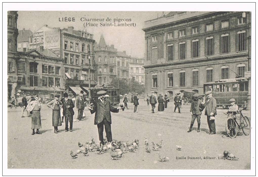 Liege Charmeur De Pigeons Place St Lambert - Liege