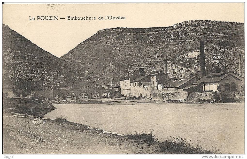 Ardèche- Le Pouzin -Embouchure De L'Ouvèze. - Le Pouzin