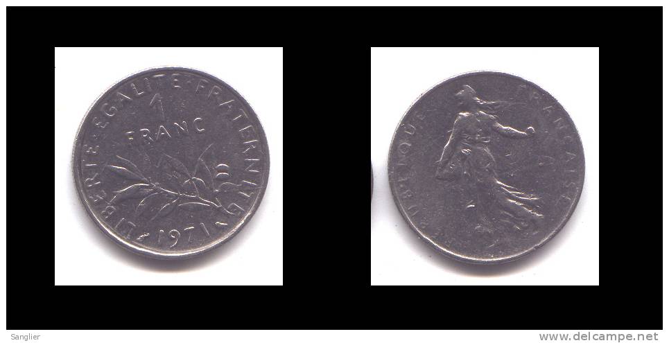 1 FR 1971 SEMEUSE - 1 Franc