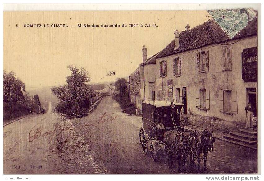 Gometz Le Chatel           91      .Quartier St Nicolas   Calèche       (voir Scan) - Sonstige & Ohne Zuordnung