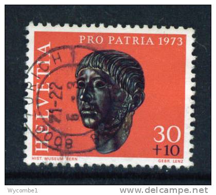 SWITZERLAND  -  1973  Pro Patria  30c+10c  FU - Gebraucht