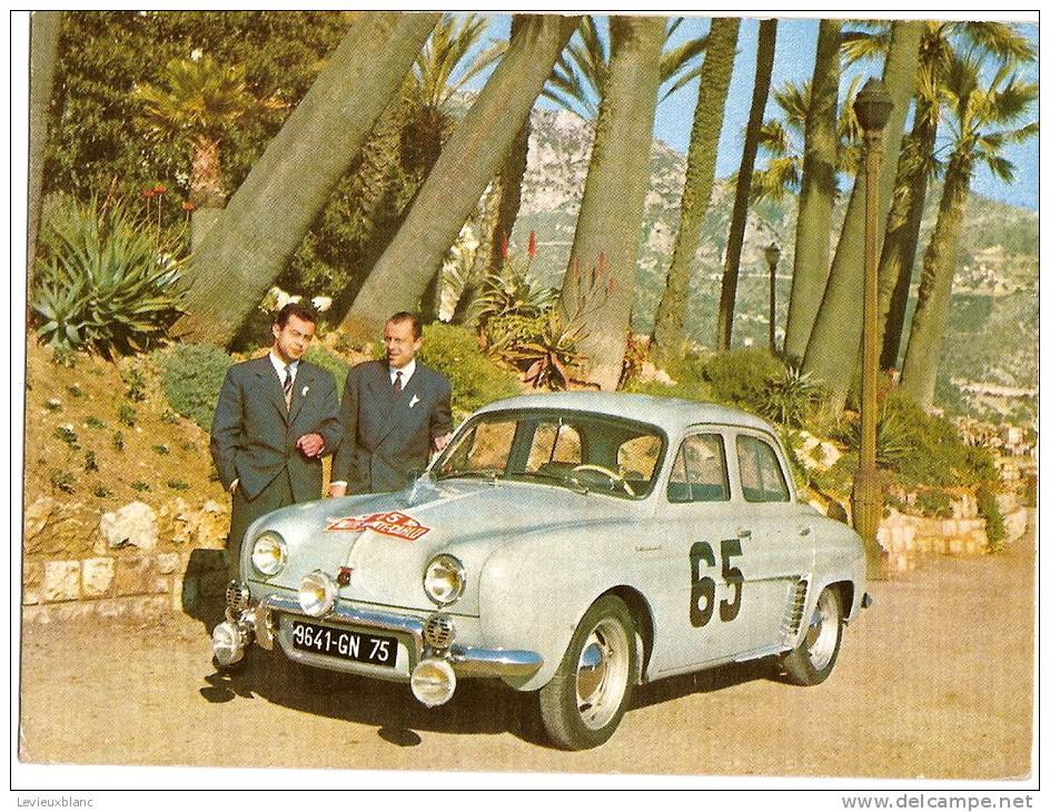 Automobile/Renault/Dauphi Ne/Rallye  Monte Carlo/1958        IM5 - Non Classés