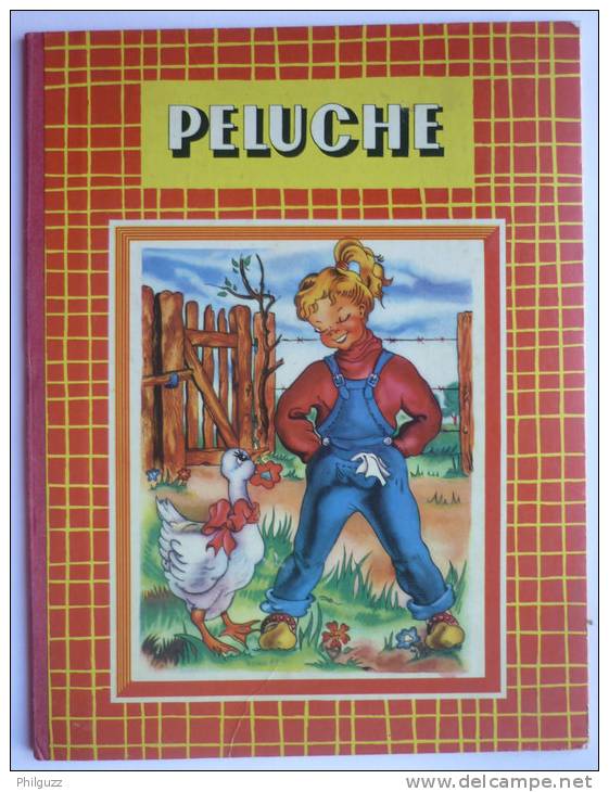 LIVRE POUR ENFANT ENFANTINA PELUCHE 1953 ILLUSTRATIONS M J MAURY - éd G P - Märchen