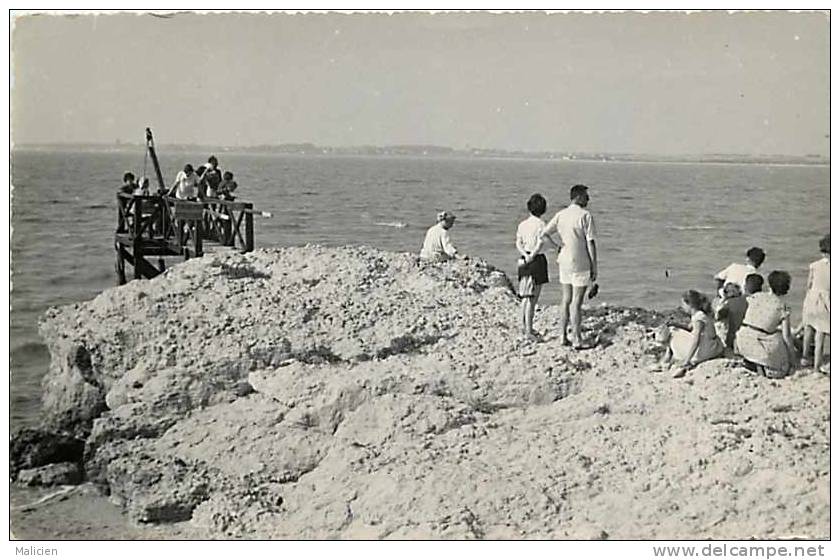 Charente Maritime -ref E14- Port Des Barques - Vue Sur La Mer  - Carte Bon Etat - - Autres & Non Classés