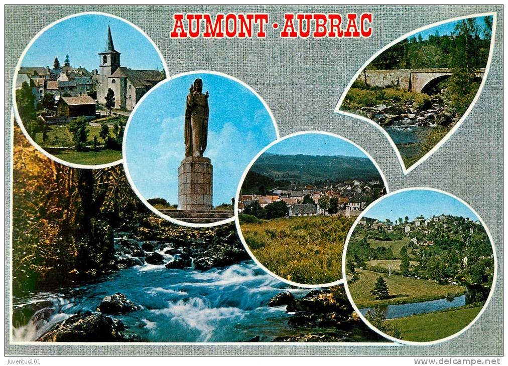 CPSM Aumont Aubrac   L968 - Aumont Aubrac