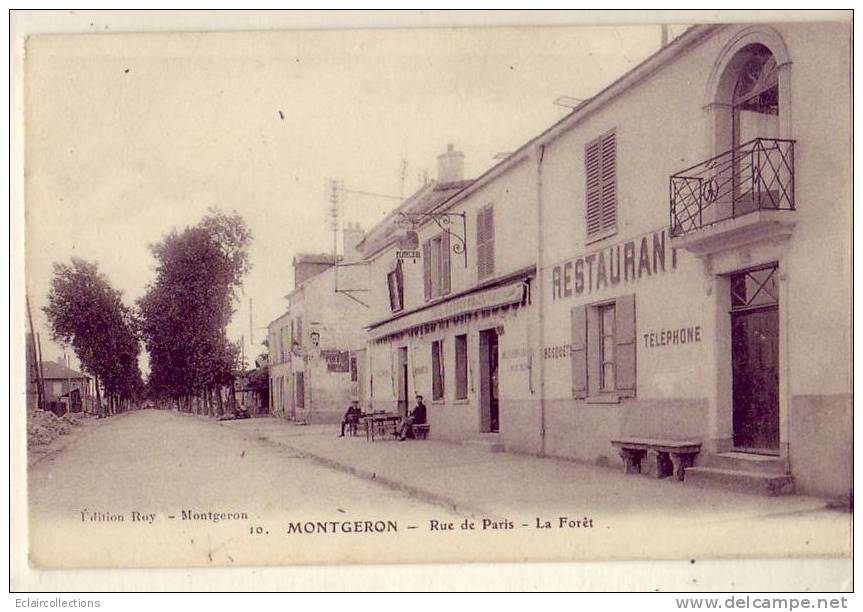 Essonne.....Montgeron.... Restaurant  Rue De Paris - Montgeron