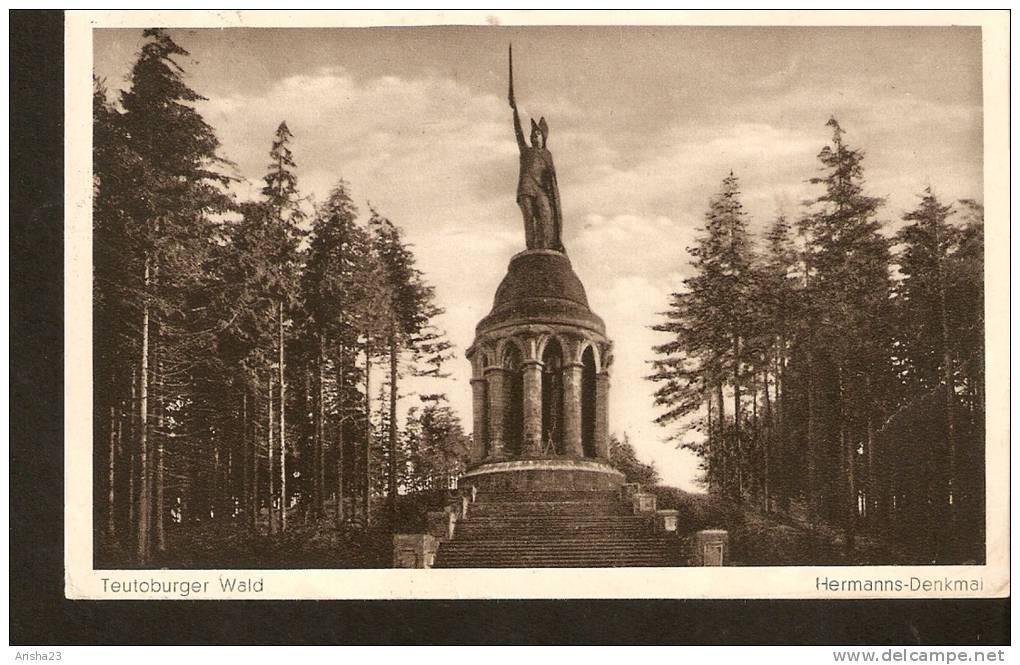 440. Germany, Teutoburger Wald - Hermanns Denkmal - Detmold