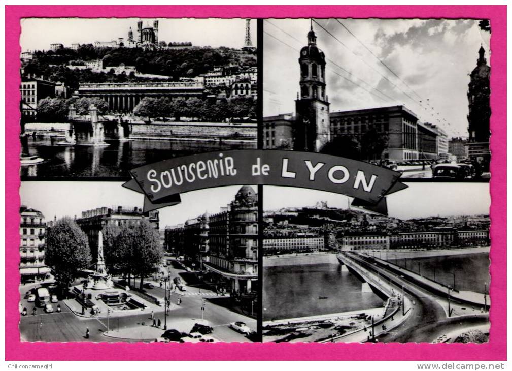 Souvenir De Lyon - Multivues - TROLLET - 1964 - Lyon 8