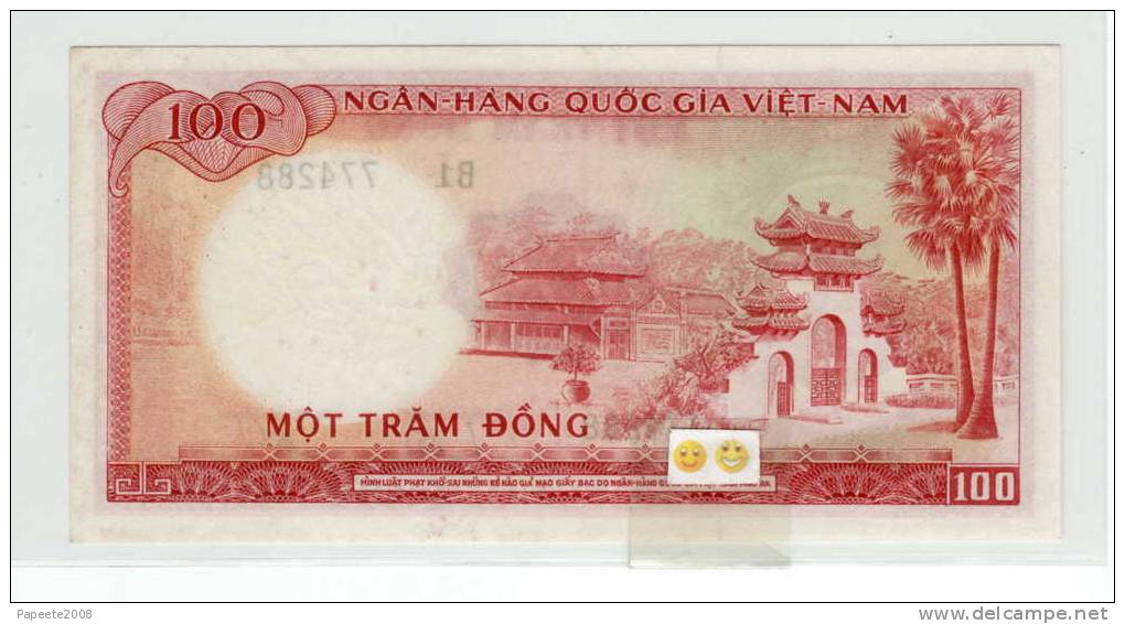 Viet-Nam Du Sud  - 100 Dong / 1966 - SUP+ à UNC - Vietnam