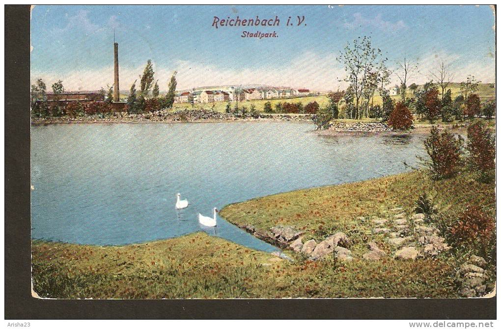 440. Germany, Reichenbach I. V. - Stadtpark - Reichenbach I. Vogtl.