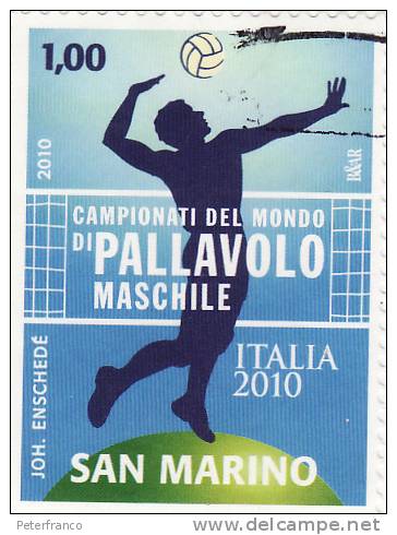 2010 San Marino - Campionati Mondiali Di Pallavolo Maschile - Volley-Ball