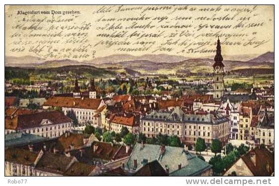 1910 Austria Postcard. Klagenfurt Vom Dom Gesehen. (T16022) - Altri & Non Classificati