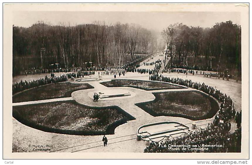 60 - Forêt De COMPIEGNE - Le Carrefour De L'Armistice - Compiegne