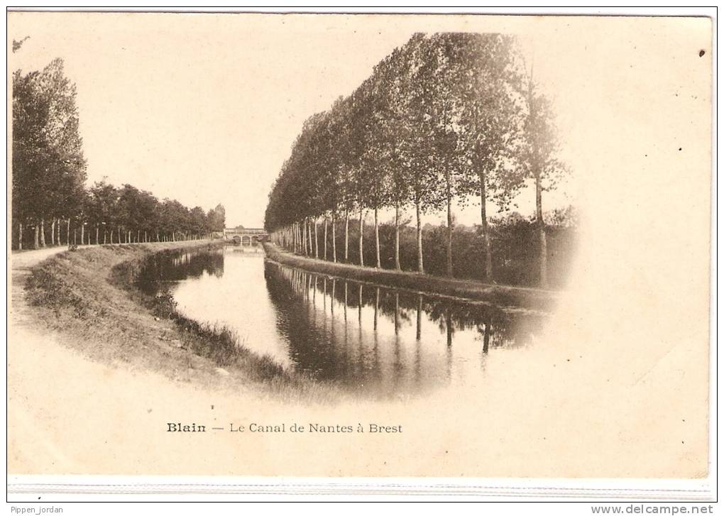 44  BLAIN     Le Canal De Nantes à Brest - Blain